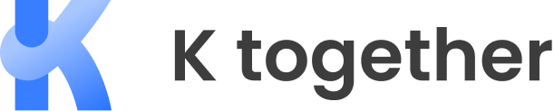 K together 로고
